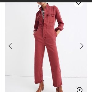 Madewell garment-dyed coverall jumpsuit 00